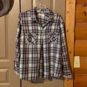 Faded glory extra large plaid shirt